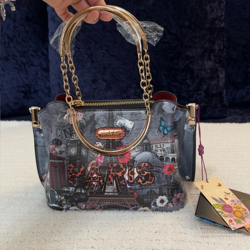 Nicole Lee Paris In Fall Bag Special Edition Handbag And Crossbody Bag ๐๐ - Picture 7 of 14